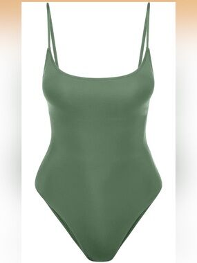 Narecte Sexy One Piece Bathing Suit Tummy Control High Cut S   1729/bb6-2
